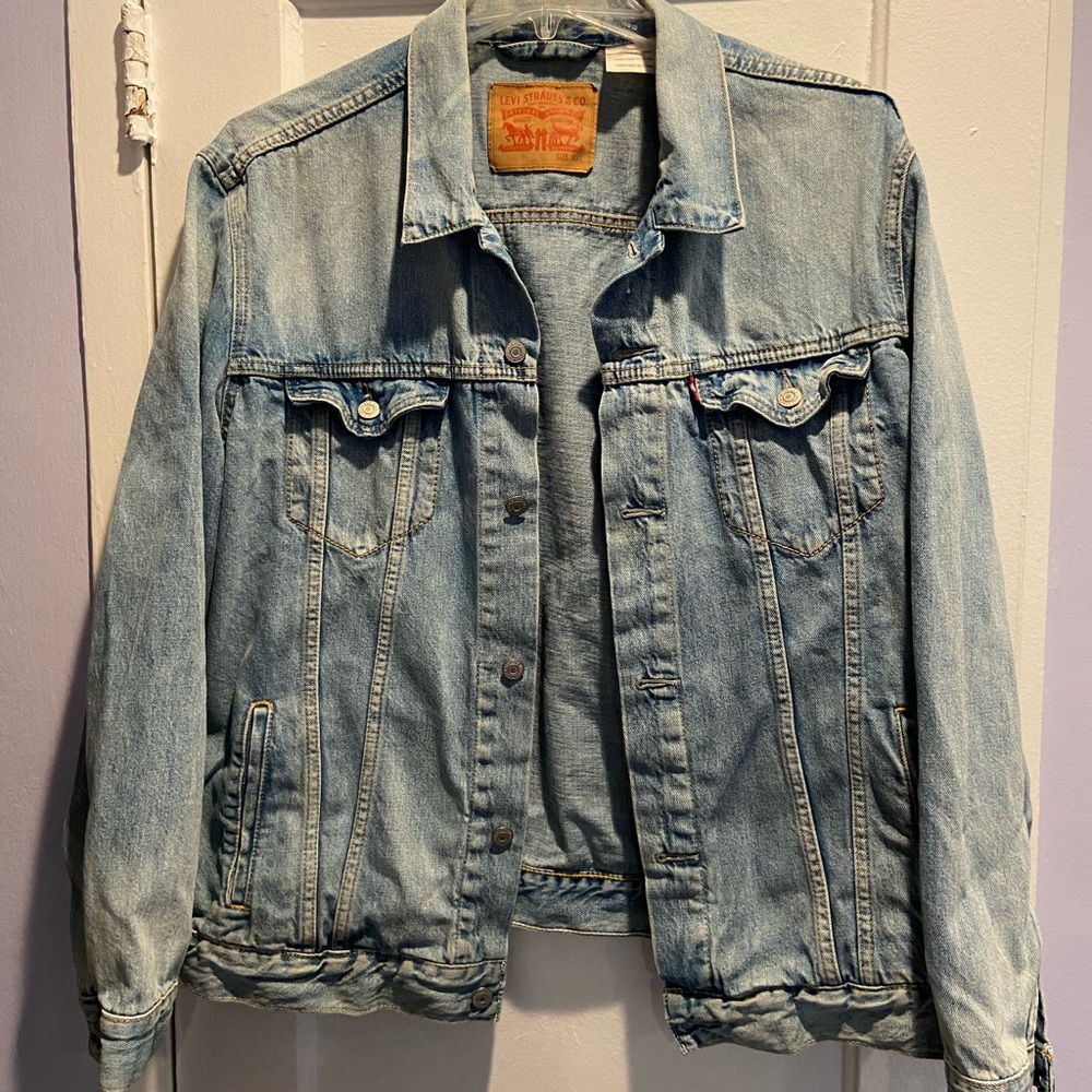 Levi's Light Wash Blue Denim Jacket